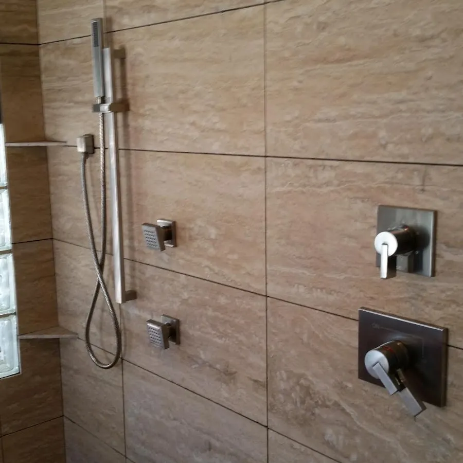 Shower fixture installation for Water Heater Replacement in Horizon West